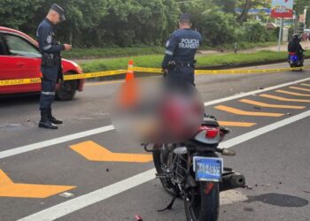 Fatal accidente de motocicleta en Carretera Panamericana deja una víctima en San Miguel