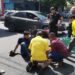 Hombre de 41 años resulta herido en accidente entre vehículo y motocicleta en San Salvador Centro