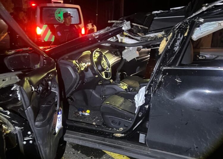 Conductor de 41 años resultó herido tras accidente en la carretera Panamericana