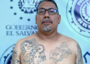 Captura de veterano de la pandilla 18 en un Carwash de Soyapango: ocultaba tatuajes