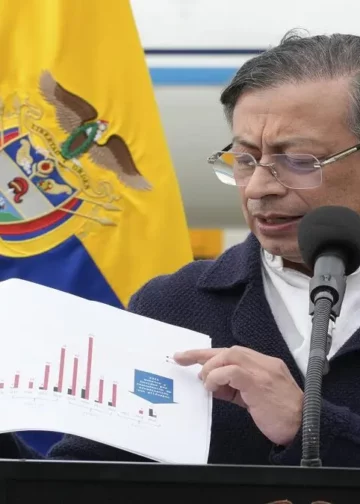 Washington revoca visa a Petro por «acciones incendiarias»