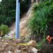 Fovial refuerza talud en el km 6 de la autopista a Comalapa para garantizar seguridad vial
