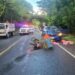 Motociclista resulta lesionado tras accidente sobre carretera Panamericana