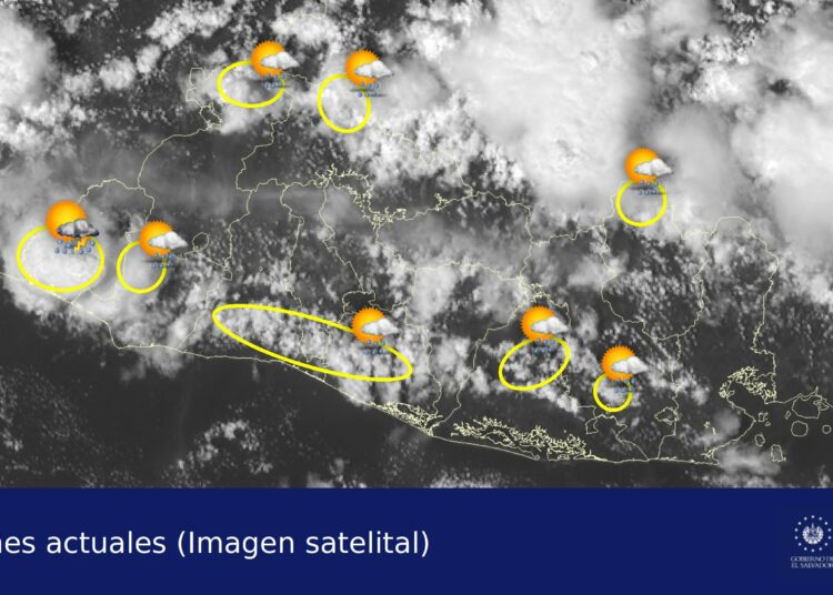 Lluvias continuarán esta semana