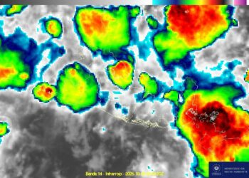Pronóstico indica lluvias y tormentas para esta tarde y noche en varias zonas del país