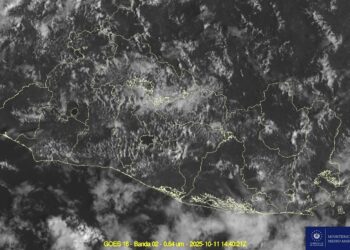 MARN advierte sobre lluvias y tormentas por la influencia de varios sistemas atmosféricos este fin de semana