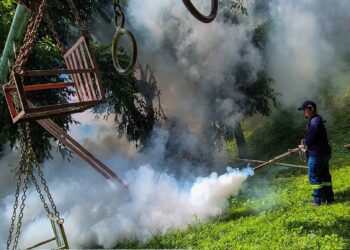 Alcaldía refuerza la lucha contra el dengue con jornada de fumigación