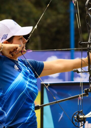 Sofía Paiz lidera a El Salvador con medallas de oro y plata en tiro con arco en Guatemala 2025