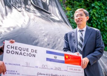 China aporta $100,000 para obras de mitigación en Barrio San Jacinto, San Salvador