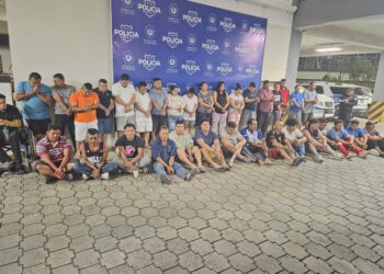 Autoridades asestan golpe a banda ladrones: 44 capturados por delitos en buses