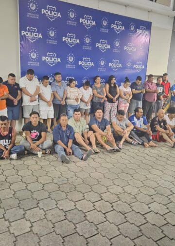 Autoridades asestan golpe a banda ladrones: 44 capturados por delitos en buses