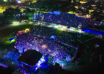 Los Kumbia Kings hicieron bailar a Soyapango en fiestas patronales