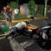 Socorristas auxilian a motociclista lesionado tras accidente en Sonsonate