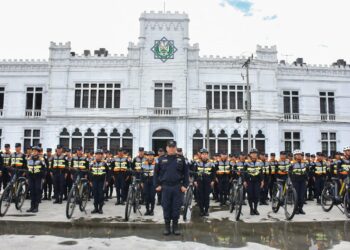 Promoción de la ANSP resguarda el corazón del Centro Histórico de San Salvador