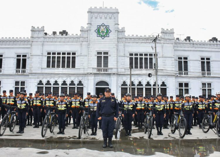 Promoción de la ANSP resguarda el corazón del Centro Histórico de San Salvador