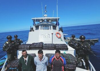 El Salvador alcanza récord histórico en incautación de droga en alta mar