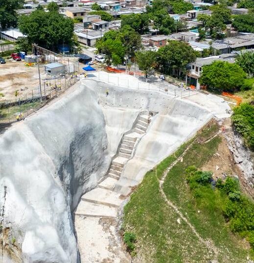 Gobierno elimina cárcava en Soyapango que ponía en riesgo a 36 familias