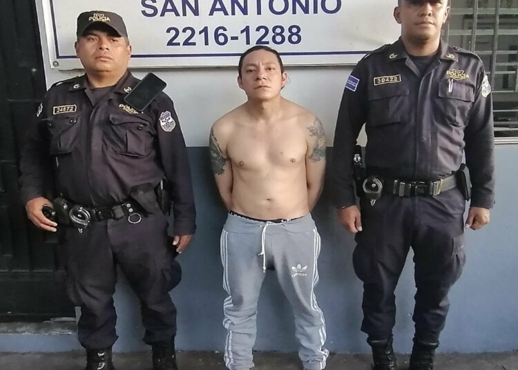 Capturan a miembro de la pandilla 18R que vigilaba los movimientos de la Policía