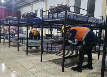 Habilitan albergue temporal en Santa Ana Centro