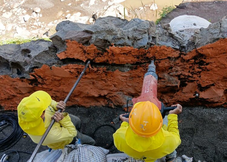 Avanzan obras de mitigación en comunidad Tutunichapa