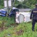 Fuerte accidente vial en Ciudad Delgado; una persona resultó lesionada