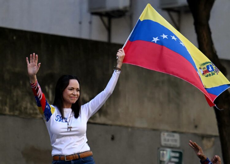 Líder venezolana, María Corina Machado, recibe el Premio Nobel de la Paz 2025