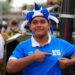 Ambiente festivo en el estadio Cuscatlán previo al partido de El Salvador vs Guatemala