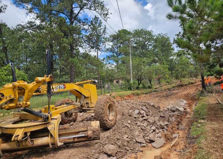 Intervienen carretera al Llano Muerto en Morazán