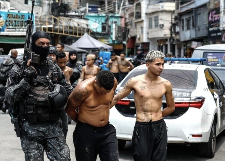 Megaoperativo en Brasil deja más de 60 fallecidos entre delincuentes y policías
