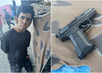 Capturan a hombre que amenazaba a ciudadanos con pistola de plástico