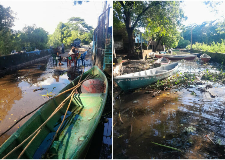 Fuertes lluvias mantienen anegadas comunidades cercanas a la Laguna El Jocotal en San Miguel