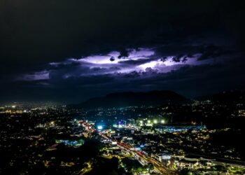 El MARN prevé lluvias y tormentas moderadas esta tarde en varias zonas del país