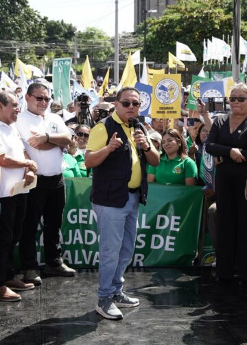 Conmemoran el día del sindicalista salvadoreño