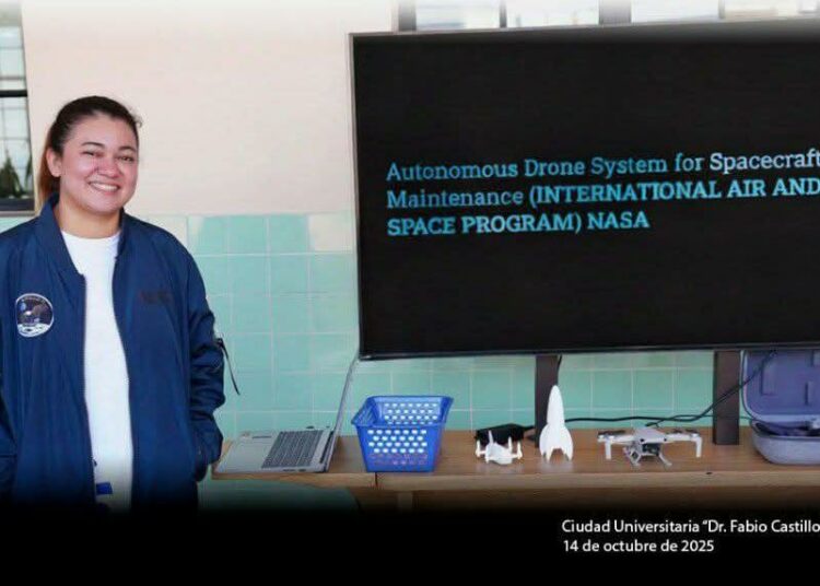 Ángela Pineda, Estudiante de la UES, destaca en Programa de NASA
