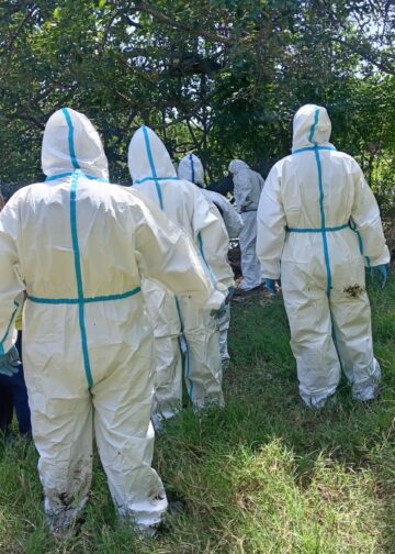 Autoridades recuperan el cuerpo de una persona desconocida en puente Colima, Aguilares