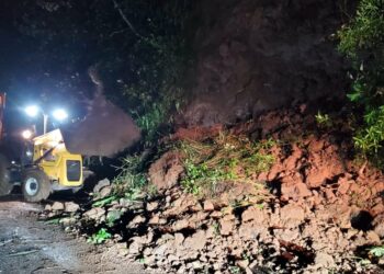 FOVIAL refuerza labores ante el aumento de derrumbes y árboles caídos por lluvias