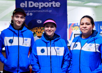 Equipo femenino de rifle de aire da a El Salvador su primera medalla de plata en Juegos Centroamericanos