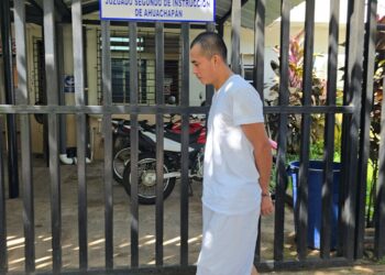 Nieto acusado de asesinar a su abuelo enfrenta audiencia en Ahuachapán