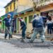Alcaldía de San Salvador Centro repara calles en la colonia Ferrocarril como parte del plan de bacheo municipal