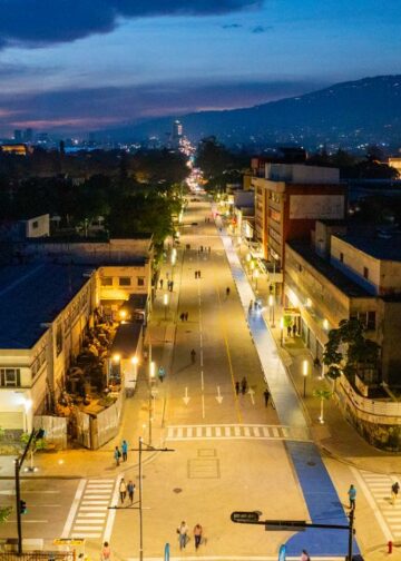 El Corredor Urbano Rubén Darío transforma el corazón de San Salvador en un espacio moderno y vibrante