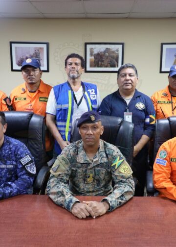 Jamaica reconoce la solidaridad de El Salvador durante la emergencia por el huracán Melissa