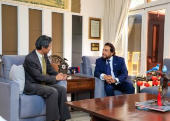 Vicepresidente Ulloa y embajador Hoshino resaltan cooperación entre El Salvador y Japón