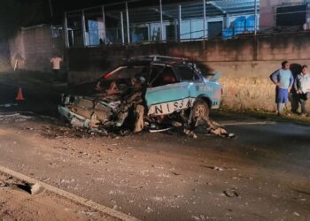 Accidente en San Vicente deja seis personas heridas tras choque múltiple