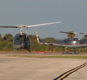 Estados Unidos transfiere dos helicópteros UH-1N Huey a El Salvador