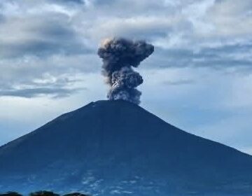 Erupción del volcán Chaparrastique marcó Carnaval de San Miguel hace tres años