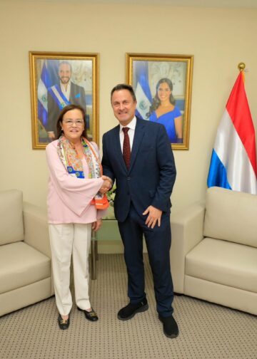 Canciller Alexandra Hill Tinoco se reúne con el Viceprimer Ministro y Canciller de Luxemburgo