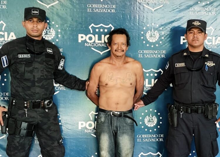 Capturan a peligroso pandillero de la MS que se escondía en Morazán