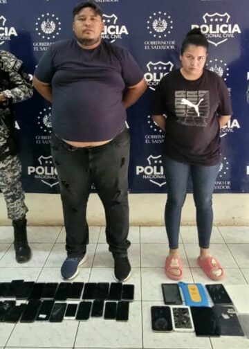 Capturan a vendedores de celulares robados en San Miguel