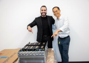 El Salvador recibe chips Nvidia B300 para su laboratorio de IA