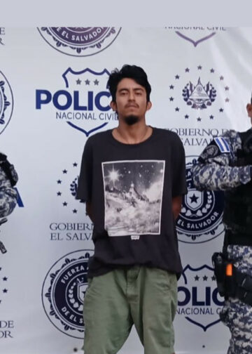 Alias «Geral», fue detenido por alertar a pandilleros sobre presencia policial en Tonacatepeque